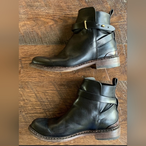 Rag & Bone Driscoll Chelsea Leather Ankle Boots Size 38/8 MSRP $575 W/Dustcover - Picture 2 of 9
